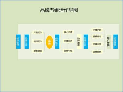 品牌五维--全方位的品牌策划和管理